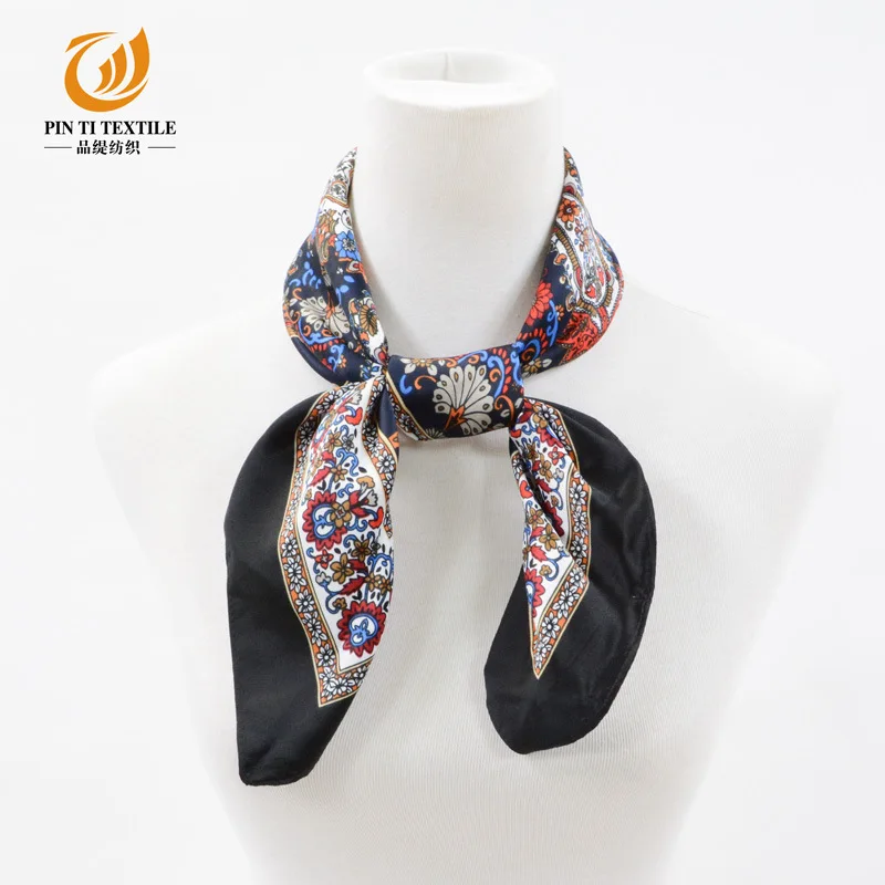 New simulated silk screen printing, square neck, women's 50D elastic cashew printed scarf processing order
New simulated silk screen printing, square neck, women's 50D elastic cashew printed scarf processing order