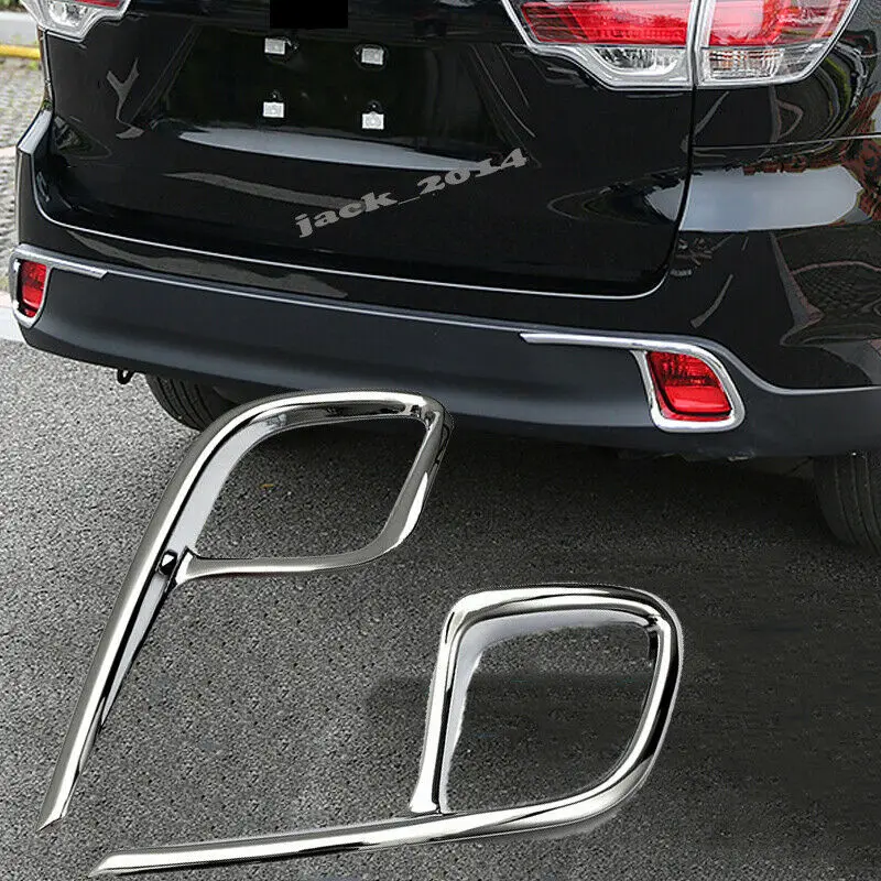For Toyota Highlander 2014 2015 2016 2017 2018 ABS Chrome Rear Bumper Fog Light Cover Trim 1pcs
For Toyota Highlander 2014 2015 2016 2017 2018 ABS Chrome Rear Bumper Fog Light Cover Trim 1pcs