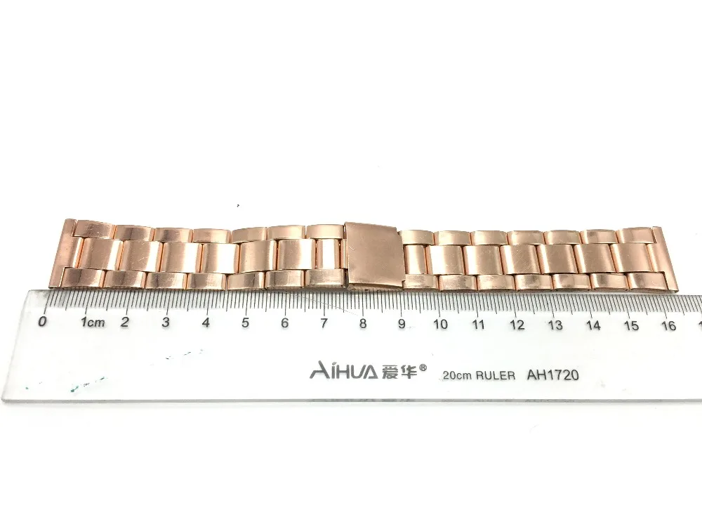 Браслет мужской из нержавеющей стали 20 мм|gold watchband|watchbands mmstainless steel 20mm |