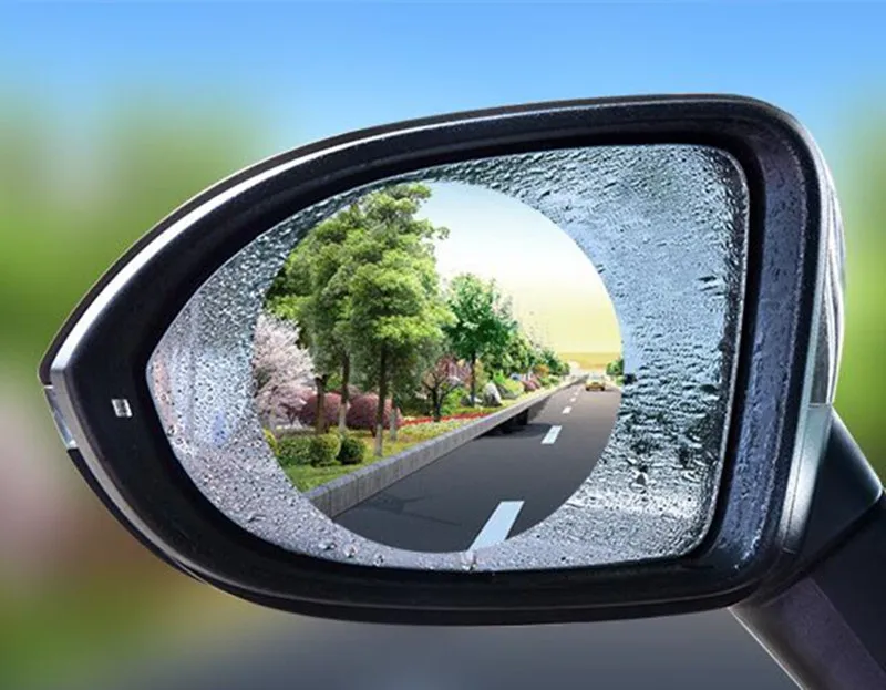 2 шт. непромокаемый автомобильный пленка на зеркало заднего вида Стикеры