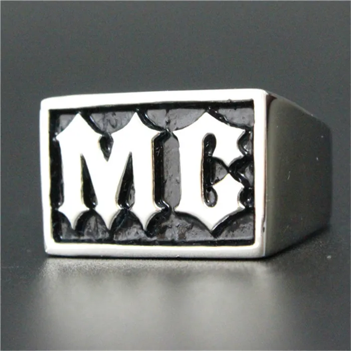 1 pc Fashion Jewelry Motorcycles Biker MC Ring 316L Stainless Steel Men Boys Cool Man Biker Ring
1 pc Fashion Jewelry Motorcycles Biker MC Ring 316L Stainless Steel Men Boys Cool Man Biker Ring