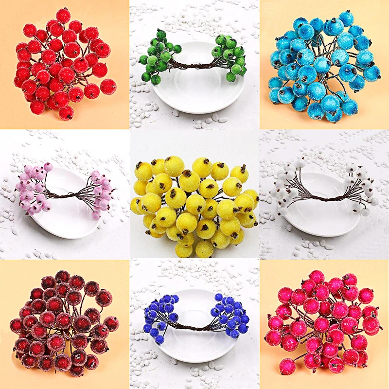 40pcs Artificial Mini fake fruit simulation Christmas small berries decor flowers artificial foam plants for DIY Wedding Decor
40pcs Artificial Mini fake fruit simulation Christmas small berries decor flowers artificial foam plants for DIY Wedding Decor