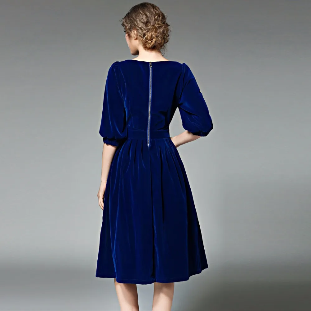 Bonnie Thea Winter women Velvet dress female Elegant blue/red short Autumn dresses office work party ladies dress women clothes
Bonnie Thea Winter women Velvet dress female Elegant blue/red short Autumn dresses office work party ladies dress women clothes