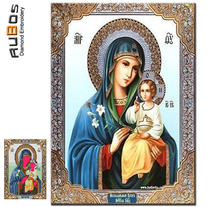 RUBOS Our Lady Fadeless Blossom Face Print Religions diamond embroidery DIY 5D diamond painting 3D crystal Partial mosaic craft
RUBOS Our Lady Fadeless Blossom Face Print Religions diamond embroidery DIY 5D diamond painting 3D crystal Partial mosaic craft