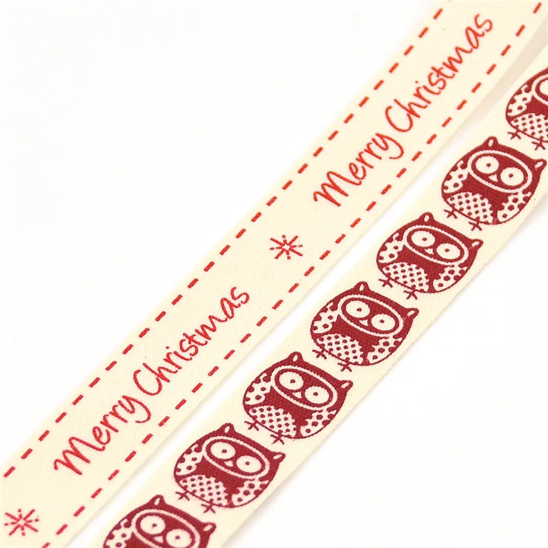 15mm Cotton Linen Printed Christmas Ribbon for Christmas Craft Supplies Christmas Festival Decoration 10 meters
15mm Cotton Linen Printed Christmas Ribbon for Christmas Craft Supplies Christmas Festival Decoration 10 meters