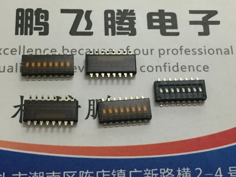 Оригинальный новый 100% KAN1108RT SMD 1,27 мм микропереключатель 8 бит 8P кодирование
Оригинальный новый 100% KAN1108RT SMD 1,27 мм микропереключатель 8 бит 8P кодирование