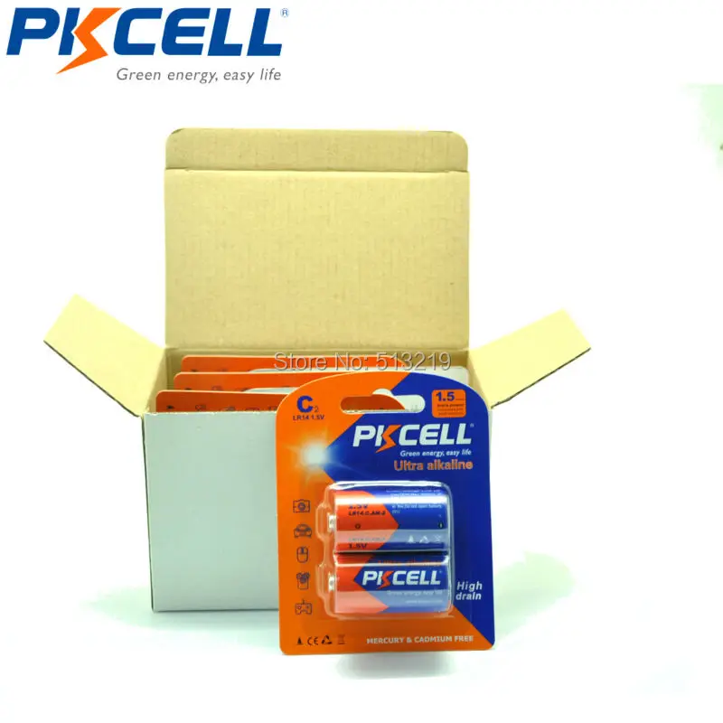 12PCS/6Card 1.5V AM-2 LR14 MN1400 E93 C size Alkaline Battery Superior R14P UM2 For Loudspeaker,Gas Cooker,Water Heater
12PCS/6Card 1.5V AM-2 LR14 MN1400 E93 C size Alkaline Battery Superior R14P UM2 For Loudspeaker,Gas Cooker,Water Heater