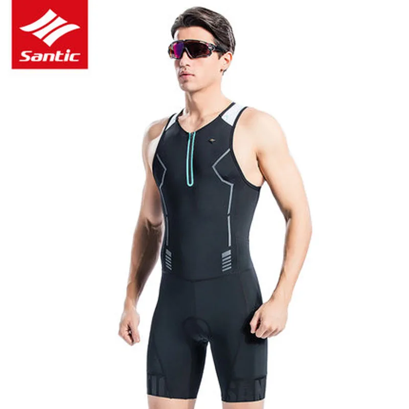NEW Men Triathlon Cycling jerseys Sleeveless Quick Dry Breathable Anti-sweat Skinsuit for Swimming Running Cycling Santic
NEW Men Triathlon Cycling jerseys Sleeveless Quick Dry Breathable Anti-sweat Skinsuit for Swimming Running Cycling Santic