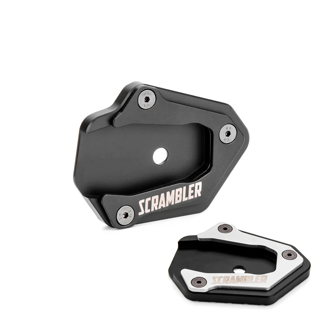 New CNC Side Foot Kickstand Stand Extension Plate Modified Pad Plat Black Silver For Ducati Scrambler 2014 2015 2016 2017 2018
New CNC Side Foot Kickstand Stand Extension Plate Modified Pad Plat Black Silver For Ducati Scrambler 2014 2015 2016 2017 2018