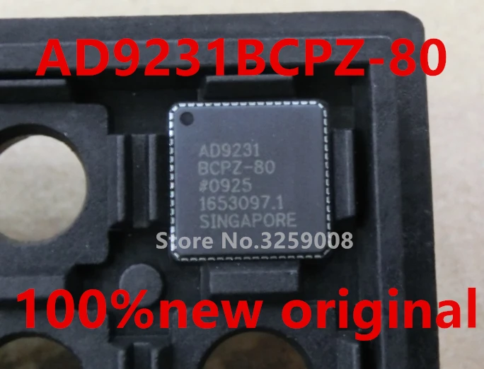 AD9231BCPZ-80 100% new imported original 1PCS