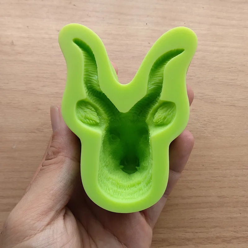 NEST Goat Head Shape Silicone Soap Mold Chocolate Pastry Tool Fondant Cake Decorating Arts and Crafts Moulds SQ1898
NEST Goat Head Shape Silicone Soap Mold Chocolate Pastry Tool Fondant Cake Decorating Arts and Crafts Moulds SQ1898