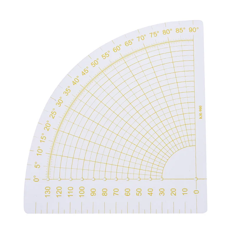 1Pcs Plastic Patchwork Fan Ruler Transparent+Yellow Quilting Sewing Tailor Circle Cutter Tool 6.3"x6.3"
1Pcs Plastic Patchwork Fan Ruler Transparent+Yellow Quilting Sewing Tailor Circle Cutter Tool 6.3"x6.3"