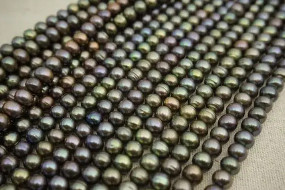 Loose Pearl Jewelry,15inches Black Color Genuine Freshwater Pearl Loose Beads , 8mm High Luster Pearl Bead
Loose Pearl Jewelry,15inches Black Color Genuine Freshwater Pearl Loose Beads , 8mm High Luster Pearl Bead