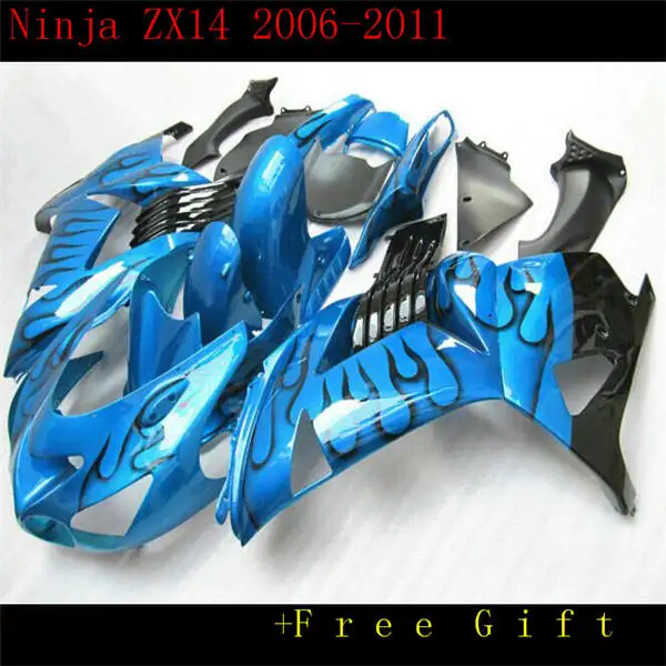 Fairing kit for blue green purple yellow Ninja ZX14R 06 07 11 ZX 14R 2006 2007 2010 2011 ZX-14R blue flames black Fairings
Fairing kit for blue green purple yellow Ninja ZX14R 06 07 11 ZX 14R 2006 2007 2010 2011 ZX-14R blue flames black Fairings