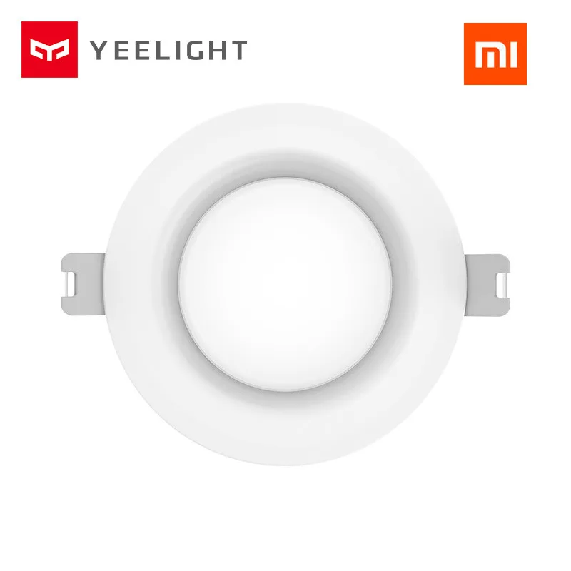 Xiaomi Mijia Yeelight светодиодный светильник 5 Вт 220 В Мини Круглый встроенный потолочный