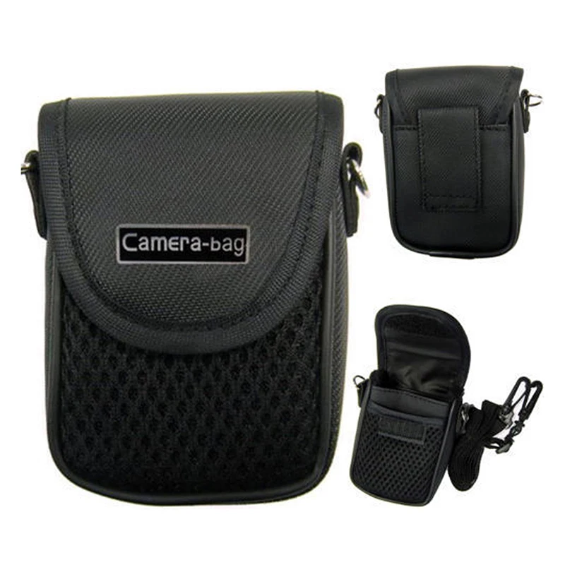 3 Size Camera Bag Case Compact Camera Case Universal Soft Bag Pouch + Strap Black For Digital Cameras
3 Size Camera Bag Case Compact Camera Case Universal Soft Bag Pouch + Strap Black For Digital Cameras