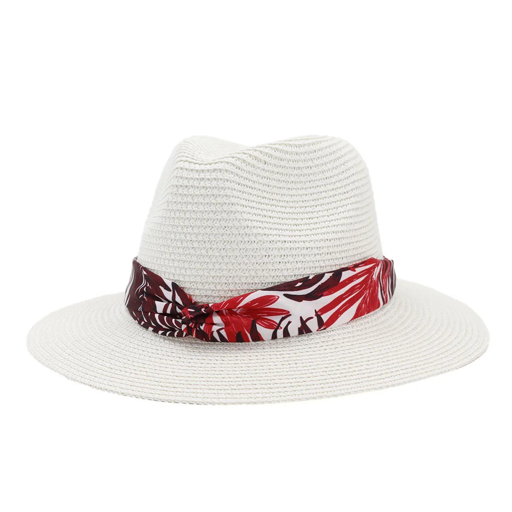 Spring Summer Women Sun Visor Hat Ladies Straw Hats Jazz Cowboy Hat New Female Fedoras Sun Cap Flower Headband Beach Cap Hat
Spring Summer Women Sun Visor Hat Ladies Straw Hats Jazz Cowboy Hat New Female Fedoras Sun Cap Flower Headband Beach Cap Hat