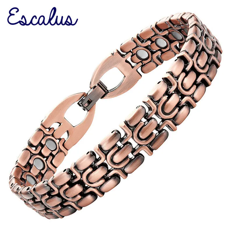 Escalus Men 21pcs Magnets Bracelet Gift Jewelry Copper Plating Magnetic Healing Magnetic Health Bangle Wristband Charm
Escalus Men 21pcs Magnets Bracelet Gift Jewelry Copper Plating Magnetic Healing Magnetic Health Bangle Wristband Charm