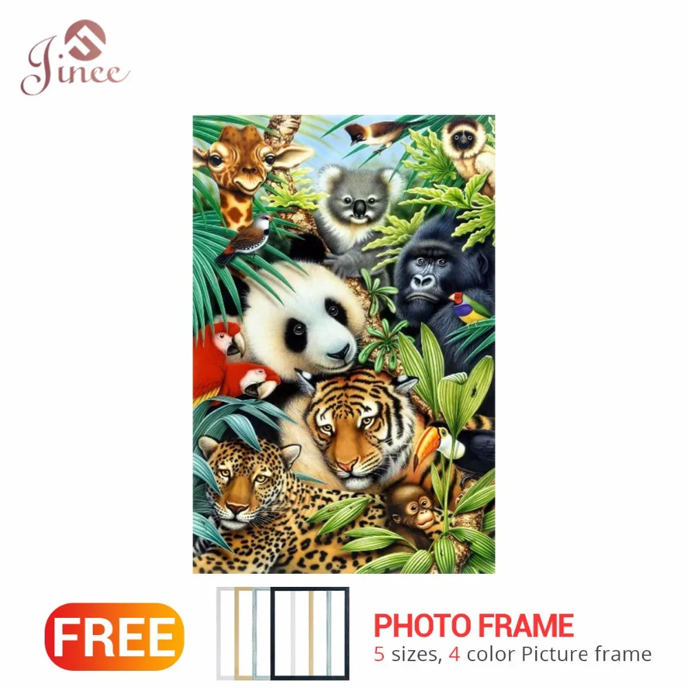 Diamond Painting Zoo Animal Panda Tiger Square/Round Diamond Embroidery Cross stitch Diamond Wall Painting Love Decor Gift
Diamond Painting Zoo Animal Panda Tiger Square/Round Diamond Embroidery Cross stitch Diamond Wall Painting Love Decor Gift