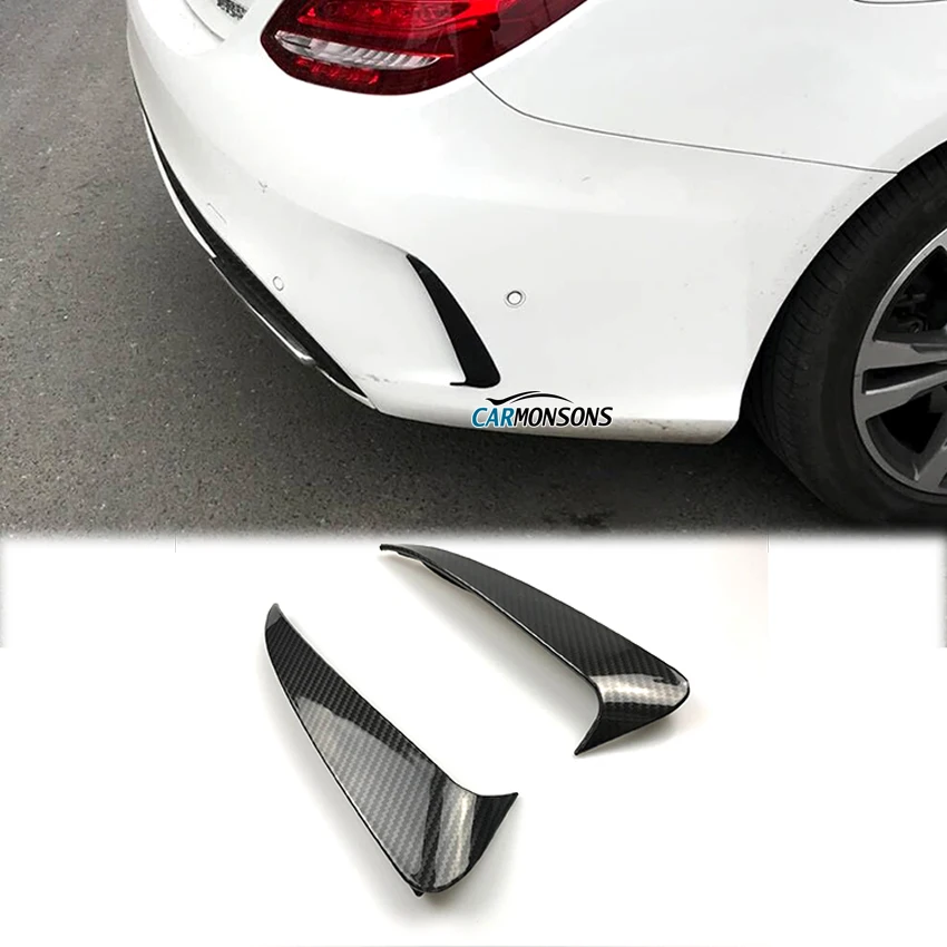 Carmonsons для Mercedes Benz C Class W205 Sedan Sport 4 двери Задний бампер вентиляционное отверстие
