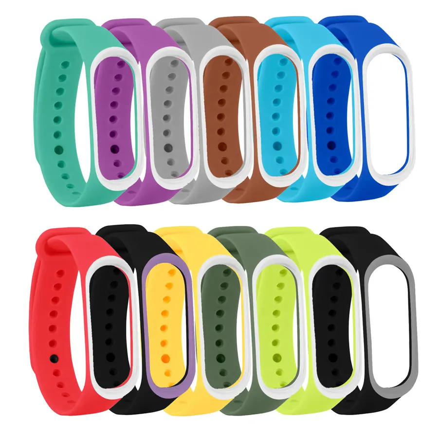Double Color Strap For Mi Band 3 4 Smart Band Accessories For Xiaomi Miband 3 4 Smart Wristband Strap For Miband 3/4
Double Color Strap For Mi Band 3 4 Smart Band Accessories For Xiaomi Miband 3 4 Smart Wristband Strap For Miband 3/4