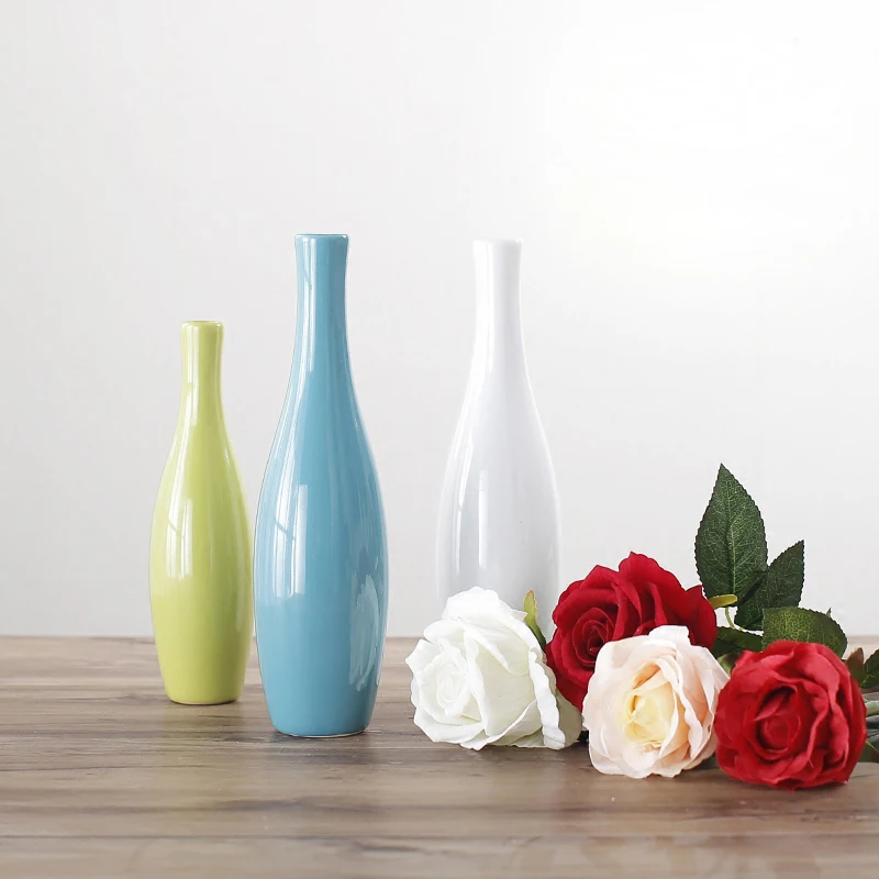 European s Ceramic Vase colorful flower bottle Adornment Handicraft office Porcelain Vase Home Decor Furnishing Articles
European s Ceramic Vase colorful flower bottle Adornment Handicraft office Porcelain Vase Home Decor Furnishing Articles