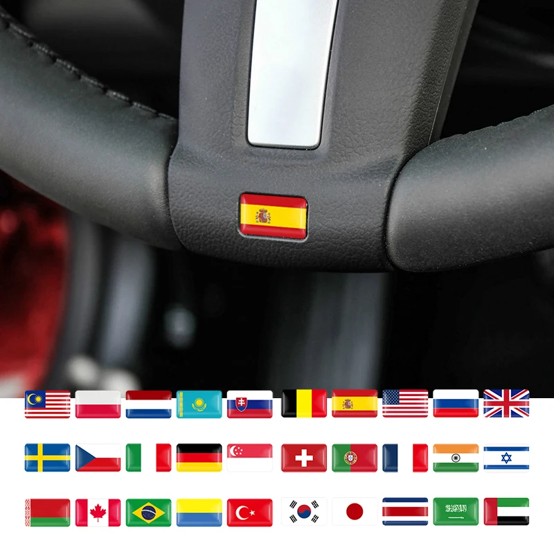 10PCS Car styling National Flags Stickers for Countries Map Travel Sticker to DIY Scrapbooking Suitcase Laptop Car Motorcycle
10PCS Car styling National Flags Stickers for Countries Map Travel Sticker to DIY Scrapbooking Suitcase Laptop Car Motorcycle