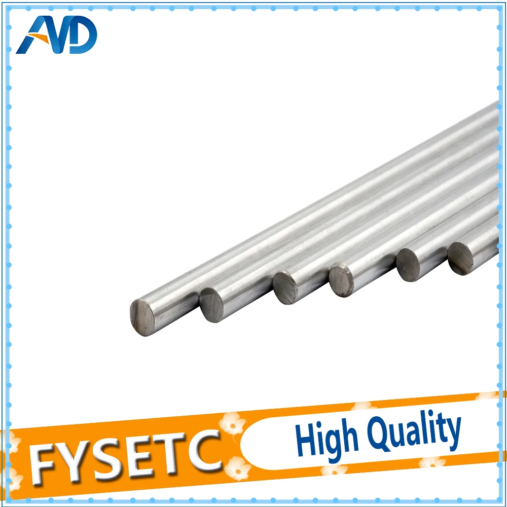 10pcs/lot 3D Printer Smooth Rod Pack Prusa i3 OD8 mm L 20mm/320mm/350mm/370mm Linear Shaft Optical Axis Chrome Plated
10pcs/lot 3D Printer Smooth Rod Pack Prusa i3 OD8 mm L 20mm/320mm/350mm/370mm Linear Shaft Optical Axis Chrome Plated