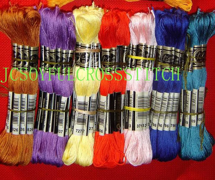 Ncross stitch embroidery thread Royal Thread Choose Any Colors Total 100 Pieces Similar DMC Cross Stitch Floss Embroidery Thread
Ncross stitch embroidery thread Royal Thread Choose Any Colors Total 100 Pieces Similar DMC Cross Stitch Floss Embroidery Thread