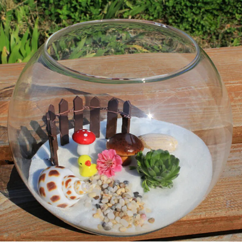 Free Shipping 8pcs/pack Diameter=12cm Middle Size Flat Mouth Glass Terrarium Vase Landscape Container Fish Bowl Home Decorative
Free Shipping 8pcs/pack Diameter=12cm Middle Size Flat Mouth Glass Terrarium Vase Landscape Container Fish Bowl Home Decorative