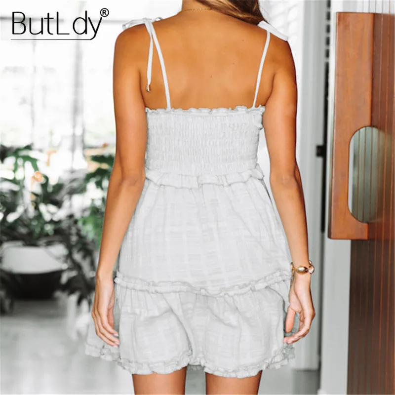 Spaghetti Strap Dress Women Off Shoulder Backless Sexy Pleated Beach Dress Summer 2019 Casual Ruffle Short A-Line Dresses Ladies
Spaghetti Strap Dress Women Off Shoulder Backless Sexy Pleated Beach Dress Summer 2019 Casual Ruffle Short A-Line Dresses Ladies