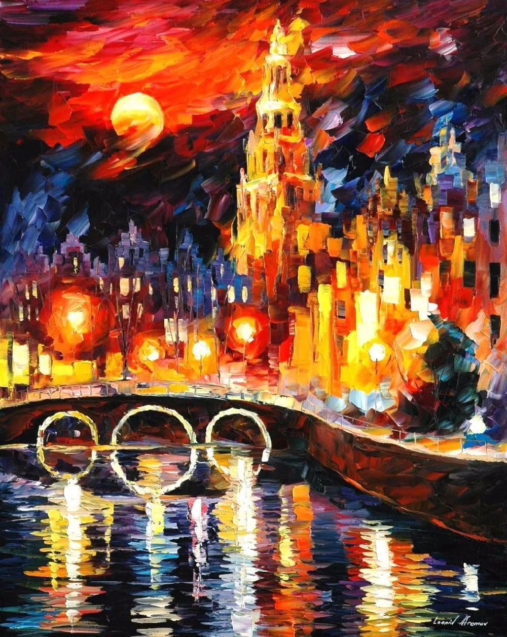 Palette Knife paintings Amsterdams magic Modern oil paintings Canvas impressionist landscape High quality Handmade Beautiful art
Palette Knife paintings Amsterdams magic Modern oil paintings Canvas impressionist landscape High quality Handmade Beautiful art