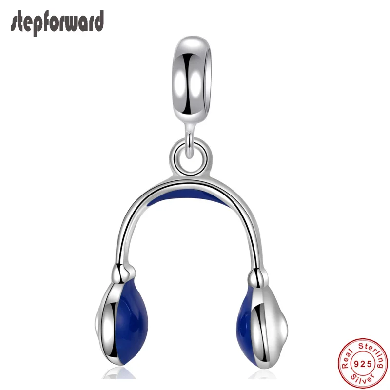 DIY High Quality Punk Headset Design Enamel 925 Sterling Silver Headset Hanging Charm For Bracelet And Necklace Jewelry
DIY High Quality Punk Headset Design Enamel 925 Sterling Silver Headset Hanging Charm For Bracelet And Necklace Jewelry
