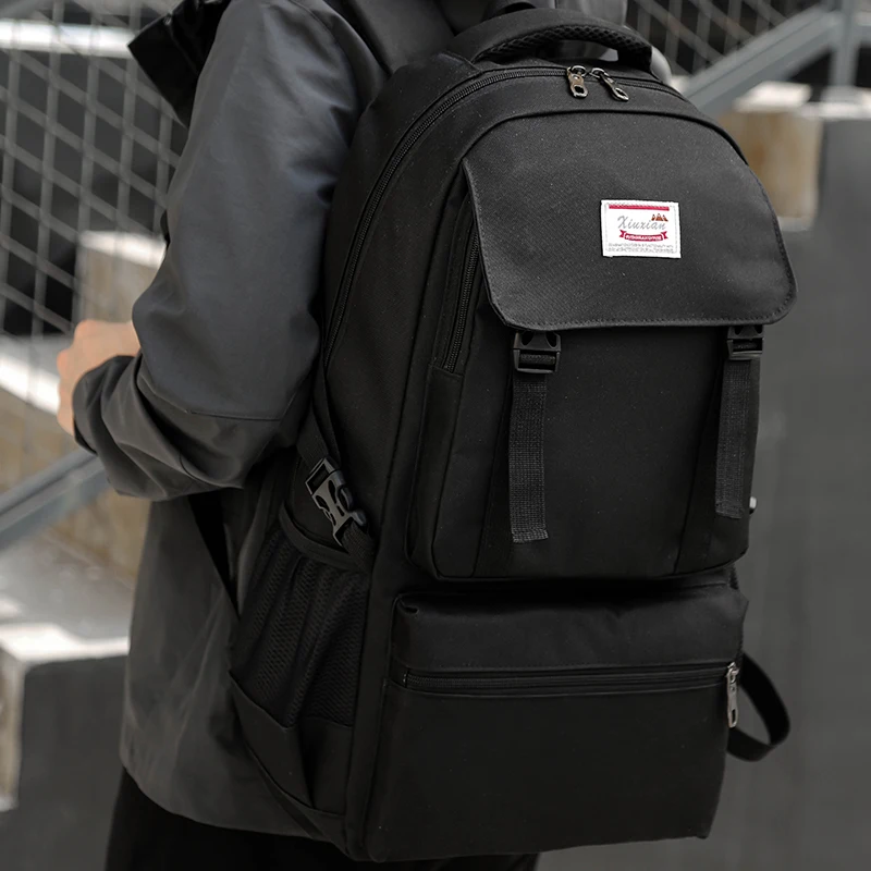 Fashion Backpack Men Backpack Lightweight Leisure Laptop Backpack Travel High Capacity Pure Color Wild Students Schoolbag
Fashion Backpack Men Backpack Lightweight Leisure Laptop Backpack Travel High Capacity Pure Color Wild Students Schoolbag