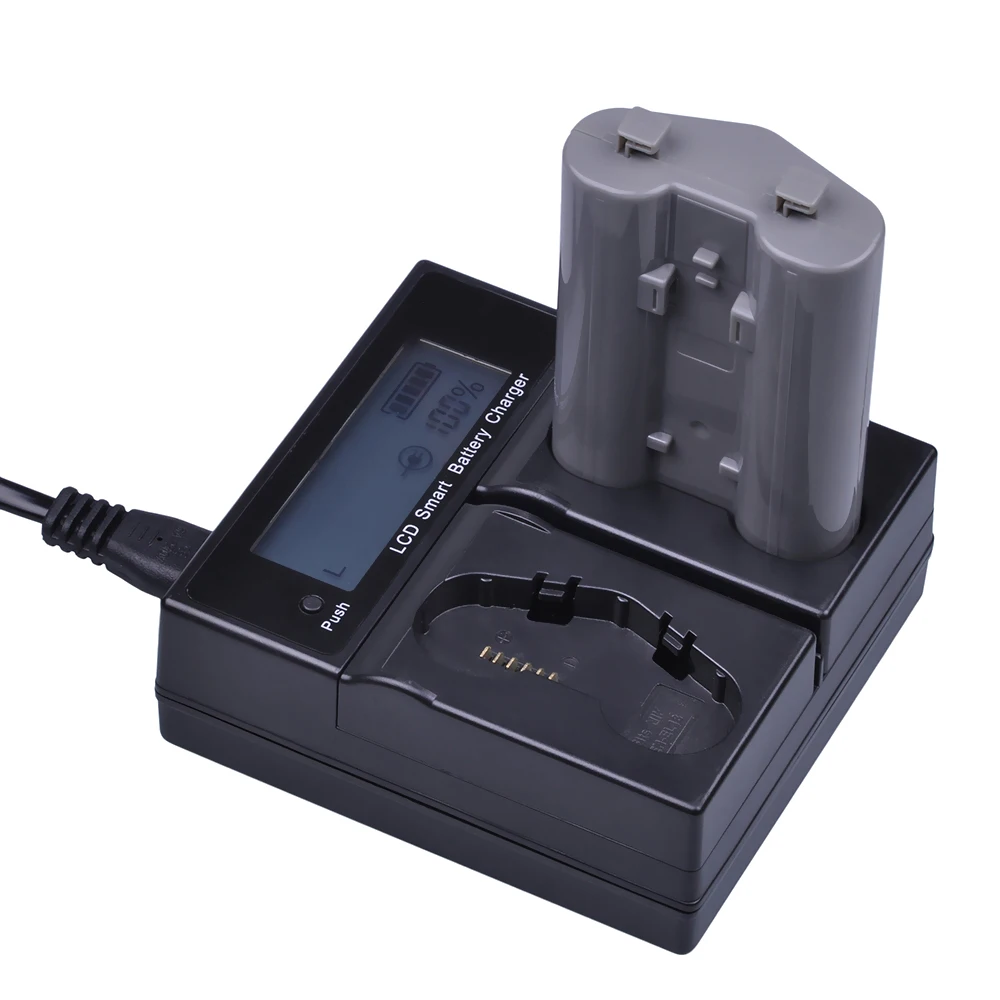 1Pcs 3000mAh EN-EL18 EN-EL18A Battery+ Smart Rapid LCD Dual Charger for Nikon EN EL18 ENEL18 D4, D4S, D5, MB-D12, D800, D800E
1Pcs 3000mAh EN-EL18 EN-EL18A Battery+ Smart Rapid LCD Dual Charger for Nikon EN EL18 ENEL18 D4, D4S, D5, MB-D12, D800, D800E