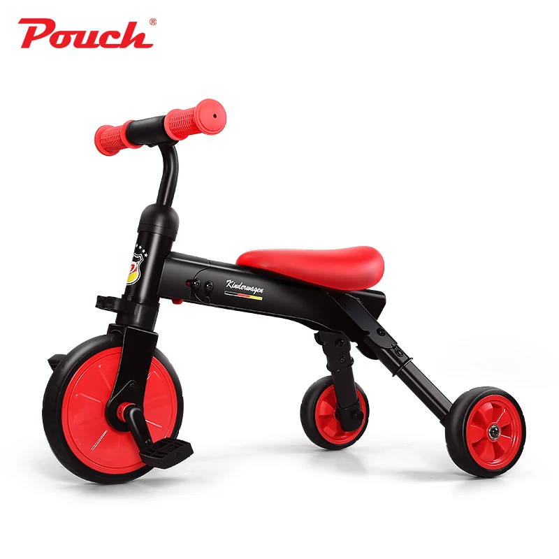 Pouch baby 3-6 years old kids three wheels bicycle can be folded and inflation-free EVA material wheels
Pouch baby 3-6 years old kids three wheels bicycle can be folded and inflation-free EVA material wheels
