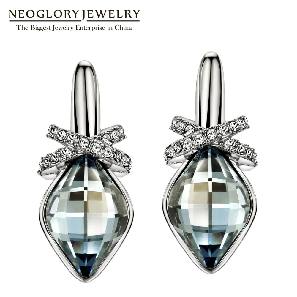 Neoglory Austria Crystal Drop Czech Rhinestone Dangle Earrings Fashion Jewelry for Women Girl 2020 New Gifts
Neoglory Austria Crystal Drop Czech Rhinestone Dangle Earrings Fashion Jewelry for Women Girl 2020 New Gifts