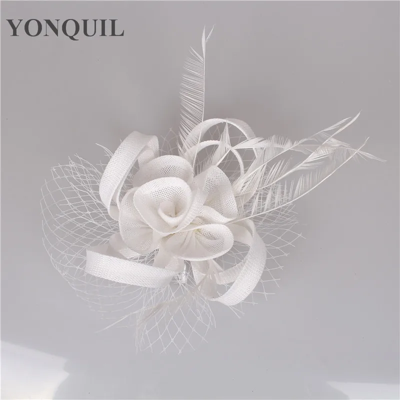 Imitation Sinamay Wedding Women Fascinators With Hair Clip Bride Veils Hair Accessoriesr Wedding Hats Cocktail Headwear
Imitation Sinamay Wedding Women Fascinators With Hair Clip Bride Veils Hair Accessoriesr Wedding Hats Cocktail Headwear