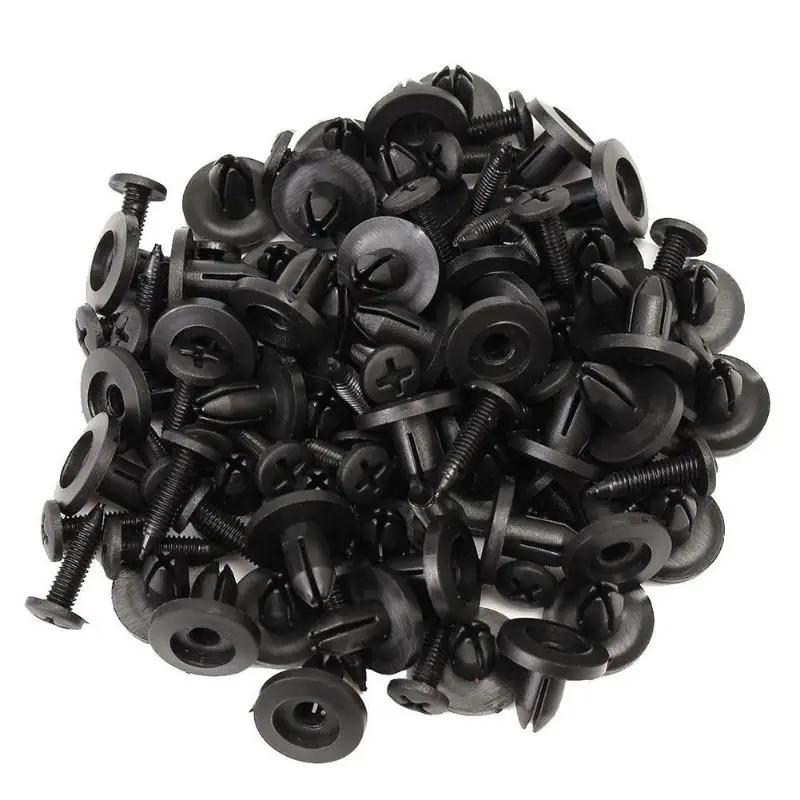 ALLOYSEED 50Pcs/Lot 6mm Hole Car Fender Plastic Push Pin Rivets Retainer Clip Bumper Door Trim Side Skirt Retainer Kit For Honda
ALLOYSEED 50Pcs/Lot 6mm Hole Car Fender Plastic Push Pin Rivets Retainer Clip Bumper Door Trim Side Skirt Retainer Kit For Honda