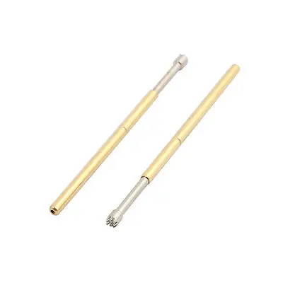 10pcs P100-H2 1.36mm Dia 33.3mm Length Metal Spring Pressure Test Probe Needle P100-H
10pcs P100-H2 1.36mm Dia 33.3mm Length Metal Spring Pressure Test Probe Needle P100-H