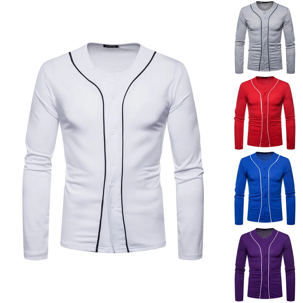 Men's O Neck Long Sleeve T-Shirt Slim Fit Casual Solid Color Basic Tee Shirts Line
Men's O Neck Long Sleeve T-Shirt Slim Fit Casual Solid Color Basic Tee Shirts Line