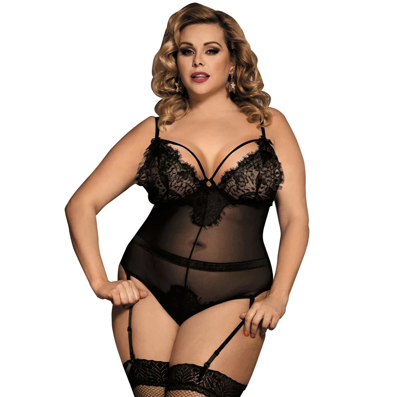 Comeondear Bodysuits Women Clothes Eyelash Lace Jumpersuit Women Shorty Femme Sexy Black Bodysuit Plus Fishnet Bodysuit R80266
Comeondear Bodysuits Women Clothes Eyelash Lace Jumpersuit Women Shorty Femme Sexy Black Bodysuit Plus Fishnet Bodysuit R80266