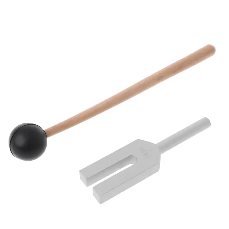 4096Hz Aluminum Tuning Fork Chakra Hammer Ball Diagnostic Therapy w Mallet & Bag
4096Hz Aluminum Tuning Fork Chakra Hammer Ball Diagnostic Therapy w Mallet & Bag