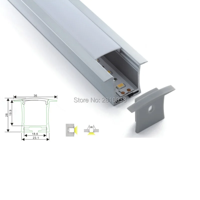 10 X 2M Sets/Lot Recessed wall aluminum profile for led lighting and T type aluminium led strip channels for ceiling light
10 X 2M Sets/Lot Recessed wall aluminum profile for led lighting and T type aluminium led strip channels for ceiling light