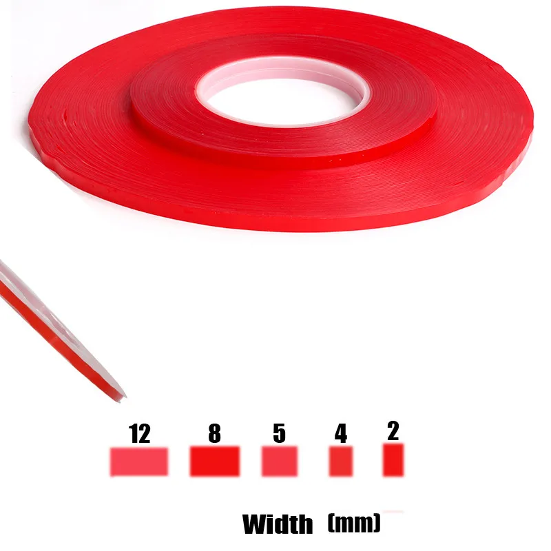 Cheapest Strong Acrylic Adhesive 2,3,5 ,8mm Length 10m Adhesive Tape Wedding Wall Decoration Sticker no trail Double Sided Tape
Cheapest Strong Acrylic Adhesive 2,3,5 ,8mm Length 10m Adhesive Tape Wedding Wall Decoration Sticker no trail Double Sided Tape
