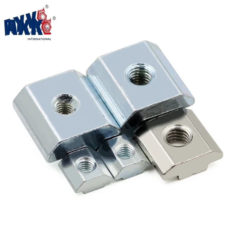 Блок скользящей гайки AXK M4, M5, M6, M8, M19 T, 20 шт., Для Экструзионного алюминиевого профиля 4545, 10 мм, M4, M5, M6, M8, M10
Блок скользящей гайки AXK M4, M5, M6, M8, M19 T, 20 шт., Для Экструзионного алюминиевого профиля 4545, 10 мм, M4, M5, M6, M8, M10