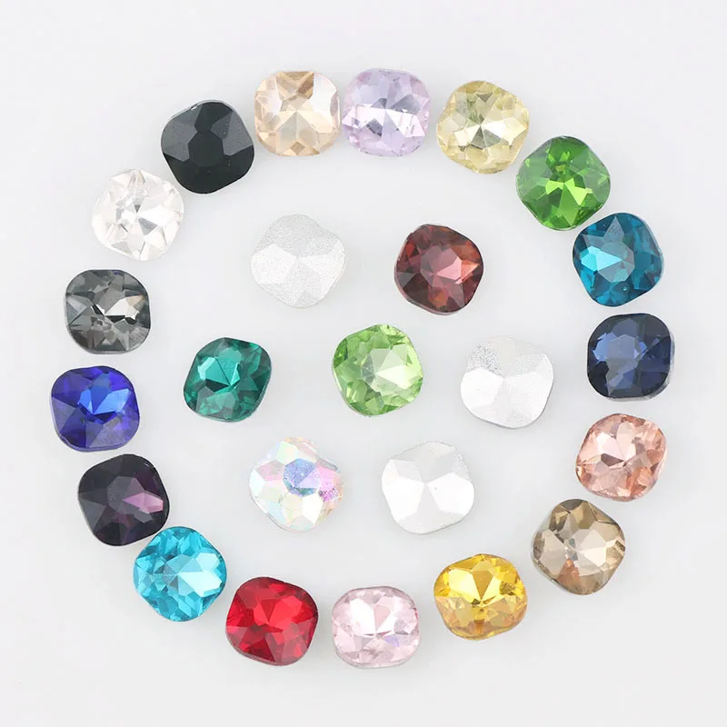 10mm 10Pcs Mix Color Fat Square Pointed Back Crystal Fancy Stone Glass Stones For DIY Wedding Dress Jewelry Stones Beads
10mm 10Pcs Mix Color Fat Square Pointed Back Crystal Fancy Stone Glass Stones For DIY Wedding Dress Jewelry Stones Beads