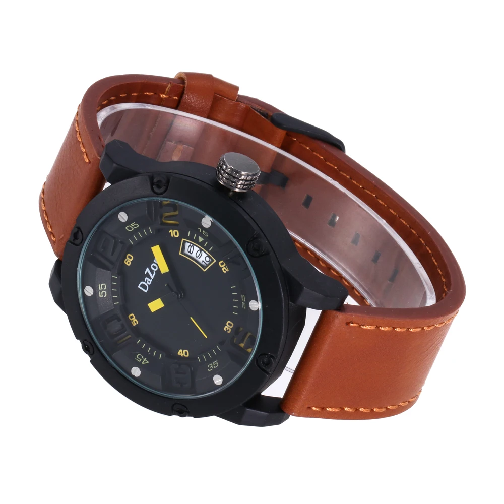 2020 Brand Fashion Casual Sports Military Men's Watch Clock Luxury Leather Strap Calendar Quartz Men Watches Large Wristwatches
2020 Brand Fashion Casual Sports Military Men's Watch Clock Luxury Leather Strap Calendar Quartz Men Watches Large Wristwatches