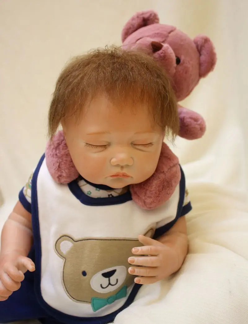 New Arrival Sudoll About 20" Reborn Soft Silicone Vinyl Doll Handmade Lifelike Newborn Doll Christmas Gift
New Arrival Sudoll About 20" Reborn Soft Silicone Vinyl Doll Handmade Lifelike Newborn Doll Christmas Gift