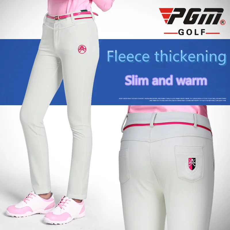 PGM autumn winter ladies golf pants women spring trousers high elasticity sports ball pants fleece warm waterproof golf clothing
PGM autumn winter ladies golf pants women spring trousers high elasticity sports ball pants fleece warm waterproof golf clothing